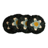 Kazi Fringed Coasters - sets of 4