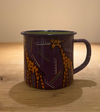 Weya Hand-Painted Tin Mug