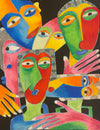 “It Takes a Village” Original by Joss Rossiter