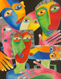 “It Takes a Village” Original by Joss Rossiter