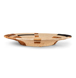 Kazi Modern Banana Leaf Wall Art Plate - 27”