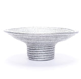 Kazi Silver Pedestal Bowl