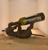 Hippo Wine Lover by Archie Mutsiko