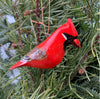 O4O Painted Wood Bird Ornament