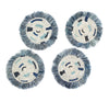 Kazi Fringed Coasters - sets of 4