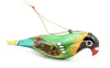 O4O Painted Wood Bird Ornament