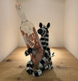 Zebra Wine Lover by Archie Mutsiko