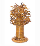 Baobab Tree of Curly Banana Fiber