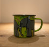 Weya Hand-Painted Tin Mug