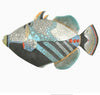 Porcupine Ceramics-Marine Life (Fish & Whales)