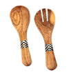 Salad Servers of Olivewood