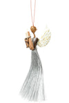 Angel of Banana Leaf & Thread Ornament