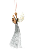 Angel of Banana Leaf & Thread Ornament