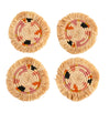 Kazi Fringed Coasters - sets of 4