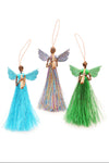Angel of Banana Leaf & Thread Ornament