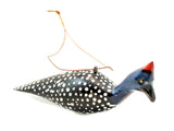 O4O Painted Wood Bird Ornament