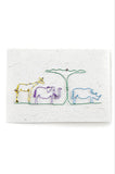 Recycled Paper Card - Kenya