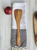Carved Cooking Spatula of Olivewood - 12”