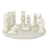 Nativity of Kisii w/ Stone Base - 13 pieces
