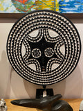 Bwa Tribe Sun Mask w/ Stand