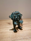Tikar Figurine of Oxidized Bronze