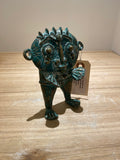 Tikar Figurine of Oxidized Bronze