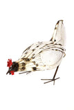 Regal Hen In White