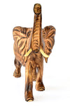 Elephant Carving of Burnt Jacaranda