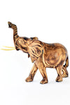 Elephant Carving of Burnt Jacaranda