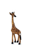 Giraffe Carving of Burnt Jacaranda
