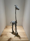Michael’s Beaded Giraffe - Black & White