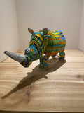 MC’s Beaded Rhino by Michael Chitsinde