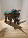 MC’s Beaded Rhino by Michael Chitsinde
