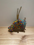 AM Beaded Animal Bust