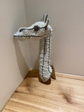 AM Beaded Animal Bust