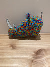AM Beaded Animal Bust