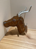 AM Beaded Animal Bust