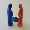 Jesus, Mary & Joseph Nativity of Kisii 3-piece Colorful