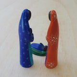 Jesus, Mary & Joseph Nativity of Kisii 3-piece Colorful