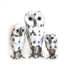 Snowy Owl of Recycled Metal