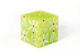 Kapula Hand-Painted Candles - X-Mas Whimsy