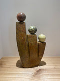 Stone Head Series by F. Nyakanyanza
