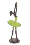 “Ballerina in Releve” Lost Wax Bronze Sculpture