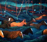 Forest Edge Art Card