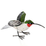 Hummingbird of Recycled Metal