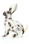 White Rabbit of Recycled Metal