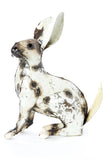 White Rabbit of Recycled Metal