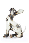 White Rabbit of Recycled Metal