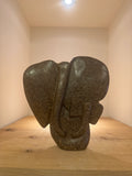 “Ele Mama & Calf” by Losten Kulenga
