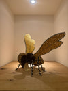 Honeybee of Glass Beads by Archie Mutsiko